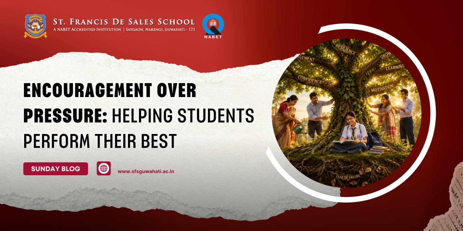 ENCOURAGEMENT OVER PRESSURE: HELPING STUDENTS PERFORM THEIR BEST